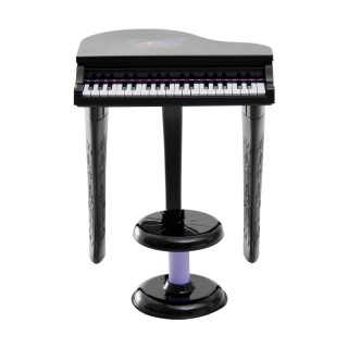 Παιδικό Ηλεκτρονικό Πιάνο με Κάθισμα και Μικρόφωνο HOMCOM 390-003BK Παιδικό Ηλεκτρονικό Πιάνο με Κάθισμα και Μικρόφωνο HOMCOM 390-003BK