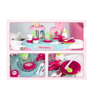 Παιδικό Σετ Φροντίδας Μωρού με Αξεσουάρ 68 x 30 x 68 cm HOMCOM 350-073