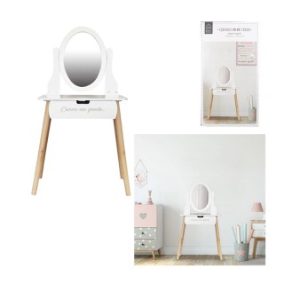 Παιδικό Ξύλινο Μπουντουάρ με Καθρέπτη 55 x 30 x 109 cm Home Deco Ki... Παιδικό Ξύλινο Μπουντουάρ με Καθρέπτη 55 x 30 x 109 cm Home Deco Ki...