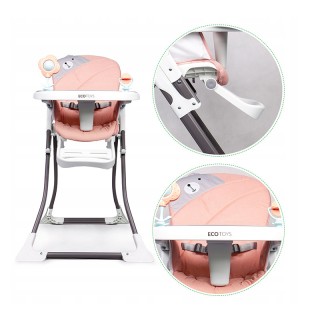 Παιδικό Αναδιπλούμενο Κάθισμα Φαγητού 48 x 68 x 94 cm Ecotoys HC301... Παιδικό Αναδιπλούμενο Κάθισμα Φαγητού 48 x 68 x 94 cm Ecotoys HC301...