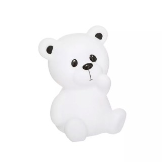 Παιδικό Φωτάκι Νυκτός LED Αρκουδάκι Χρώματος Λευκό Atmosphera 12713...