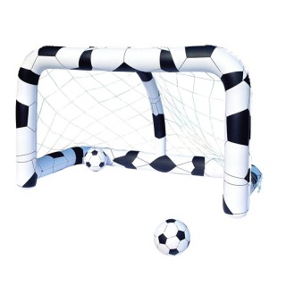 Παιδικό Φουσκωτό Τέρμα Ποδοσφαίρου 213 x 122 x 137 cm με 2 Μπάλες B...