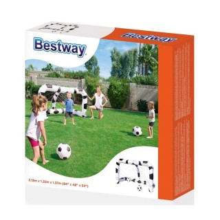 Παιδικό Φουσκωτό Τέρμα Ποδοσφαίρου 213 x 122 x 137 cm με 2 Μπάλες B...