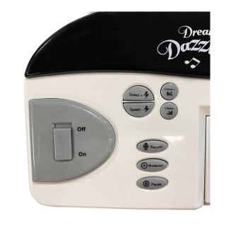 Παιδικό Ηλεκτρονικό Αρμόνιο 37 Πλήκτρων Χρώματος Λευκό Hoppline HOP...