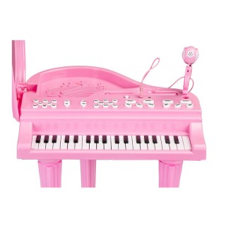 Παιδικό Ηλεκτρονικό Πιάνο με Σκαμπό και Μικρόφωνο Multistore HC490482