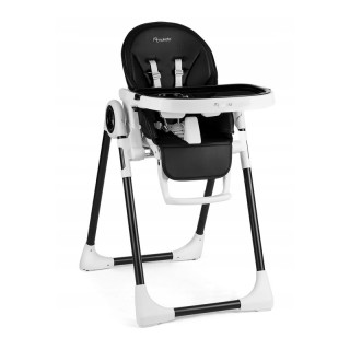 Παιδικό Κάθισμα Φαγητού 3 σε 1 με Μεταλλικό Σκελετό Χρώματος Μαύρο ...