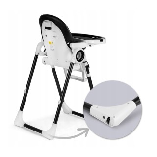 Παιδικό Κάθισμα Φαγητού 3 σε 1 με Μεταλλικό Σκελετό Χρώματος Μαύρο ...