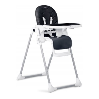 Παιδικό Κάθισμα Φαγητού 3 σε 1 με Μεταλλικό Σκελετό Χρώματος Μαύρο ...