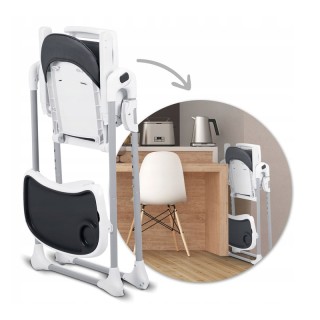 Παιδικό Κάθισμα Φαγητού 3 σε 1 με Μεταλλικό Σκελετό Χρώματος Μαύρο ... Παιδικό Κάθισμα Φαγητού 3 σε 1 με Μεταλλικό Σκελετό Χρώματος Μαύρο ...