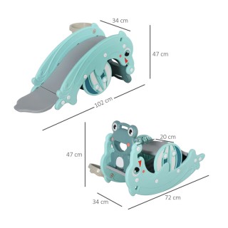 Παιδικό Κουνιστό Αλογάκι 3 σε 1 HOMCOM 330-123