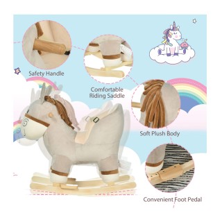 Παιδικό Κουνιστό Γαϊδουράκι HOMCOM 330-110 Παιδικό Κουνιστό Γαϊδουράκι HOMCOM 330-110