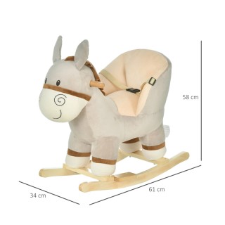 Παιδικό Κουνιστό Γαϊδουράκι HOMCOM 330-110 Παιδικό Κουνιστό Γαϊδουράκι HOMCOM 330-110