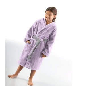 Παιδικό Μπουρνούζι με Κουκούλα 100% Βαμβάκι Χρώματος Λιλά Guy Laroc... Παιδικό Μπουρνούζι με Κουκούλα 100% Βαμβάκι Χρώματος Λιλά Guy Laroc...