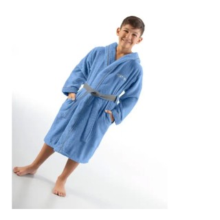 Παιδικό Μπουρνούζι με Κουκούλα 100% Βαμβάκι Χρώματος Μπλε Guy Laroc... Παιδικό Μπουρνούζι με Κουκούλα 100% Βαμβάκι Χρώματος Μπλε Guy Laroc...