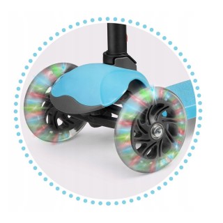 Παιδικό Πατίνι Τρίτροχο με LED Φώτα Χρώματος Μπλε Ricokids 765100 Παιδικό Πατίνι Τρίτροχο με LED Φώτα Χρώματος Μπλε Ricokids 765100