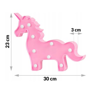 Παιδικό Πλαστικό LED Φωτιστικό Μονόκερος 30 x 3 x 23 cm Nukido NK-4... Παιδικό Πλαστικό LED Φωτιστικό Μονόκερος 30 x 3 x 23 cm Nukido NK-4...