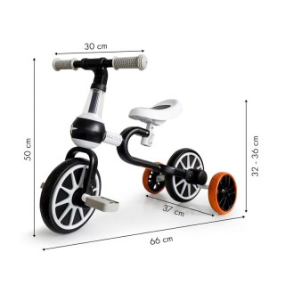 Παιδικό Ποδήλατο Ισορροπίας 4 σε 1 Χρώματος Μαύρο Ecotoys LC-V1311-...