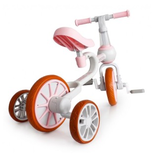 Παιδικό Ποδήλατο Ισορροπίας 4 σε 1 Χρώματος Ροζ Ecotoys LC-V1311-Pink