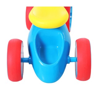 Παιδικό Ποδήλατο Ισορροπίας με 4 Ρόδες Χρώματος Μπλε HOMCOM 370-088BU