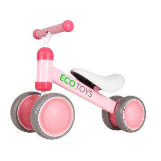 Παιδικό Ποδήλατο Ισορροπίας Χρώματος Ροζ Ecotoys Walk on Walker JM-...