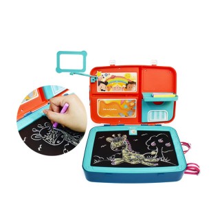 Παιδικό Σακίδιο Πλάτης με Μαγνητικό Μαυροπίνακα Διπλής Όψεως Χρώματ...