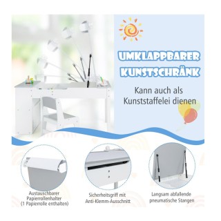 Παιδικό Σετ με Τραπέζι Δραστηριοτήτων / Καβαλέτο και 2 Καρέκλες 109... Παιδικό Σετ με Τραπέζι Δραστηριοτήτων / Καβαλέτο και 2 Καρέκλες 109...