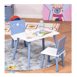 Παιδικό Σετ με Τραπέζι και 2 Καρέκλες HOMCOM 312-035 Παιδικό Σετ με Τραπέζι και 2 Καρέκλες HOMCOM 312-035