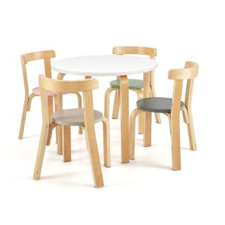 Παιδικό Σετ με Τραπέζι και 4 Καρέκλες Costway HY10044MS