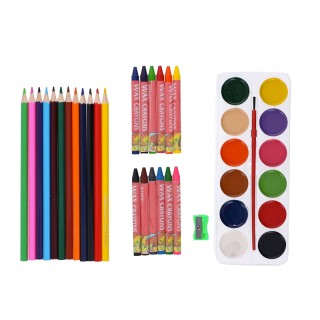 Παιδικό Σετ Ζωγραφικής με Θήκη 38 τμχ Bakaji 8711252108186 Παιδικό Σετ Ζωγραφικής με Θήκη 38 τμχ Bakaji 8711252108186