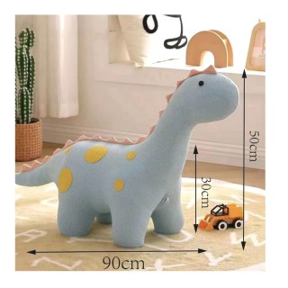 Παιδικό Σκαμπό Δεινόσαυρος 90 x 30 x 50 cm Χρώματος Γκρι Shally Dog... Παιδικό Σκαμπό Δεινόσαυρος 90 x 30 x 50 cm Χρώματος Γκρι Shally Dog...