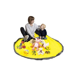 Παιδικό Στρογγυλό Καλάθι με Χαλάκι 2 σε 1 31 x 27 cm Kruzzel 19556