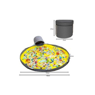 Παιδικό Στρογγυλό Καλάθι με Χαλάκι 2 σε 1 31 x 27 cm Kruzzel 19556 Παιδικό Στρογγυλό Καλάθι με Χαλάκι 2 σε 1 31 x 27 cm Kruzzel 19556