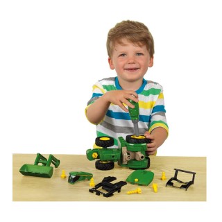 Παιδικό Τρακτέρ με Καρότσα και Ξυλεία John Deer Klein 3906 Παιδικό Τρακτέρ με Καρότσα και Ξυλεία John Deer Klein 3906