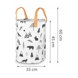 Παιδικό Βαμβακερό Καλάθι Αποθήκευσης Παιχνιδιών 35 x 60 cm Nukido 7... Παιδικό Βαμβακερό Καλάθι Αποθήκευσης Παιχνιδιών 35 x 60 cm Nukido 7...