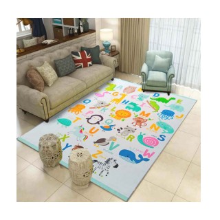 Παιδικό Χαλί με Μοτίβο Ζώα και Γράμματα 130 x 180 cm Hoppline HOP10... Παιδικό Χαλί με Μοτίβο Ζώα και Γράμματα 130 x 180 cm Hoppline HOP10...