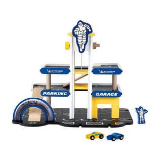 Παιδικό Ξύλινο Γκαράζ Στάθμευσης 3 Επιπέδων Michelin Car Park Klein... Παιδικό Ξύλινο Γκαράζ Στάθμευσης 3 Επιπέδων Michelin Car Park Klein...