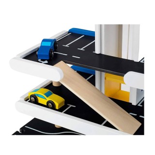 Παιδικό Ξύλινο Γκαράζ Στάθμευσης 3 Επιπέδων Michelin Car Park Klein... Παιδικό Ξύλινο Γκαράζ Στάθμευσης 3 Επιπέδων Michelin Car Park Klein...