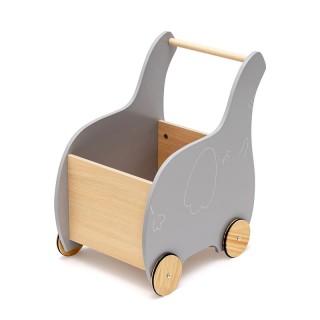 Παιδικό Ξύλινο Καρότσι για Ψώνια 32 x 48 x 56 cm Costway TP10081GR Παιδικό Ξύλινο Καρότσι για Ψώνια 32 x 48 x 56 cm Costway TP10081GR