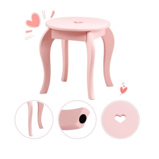 Παιδικό Ξύλινο Μπουντουάρ με Καθρέπτη και Σκαμπό 70 x 34 x 105.5 cm... Παιδικό Ξύλινο Μπουντουάρ με Καθρέπτη και Σκαμπό 70 x 34 x 105.5 cm...