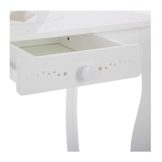 Παιδικό Ξύλινο Μπουντουάρ με Καθρέπτη και Σκαμπό 71.5 x 50.5 x 91 c... Παιδικό Ξύλινο Μπουντουάρ με Καθρέπτη και Σκαμπό 71.5 x 50.5 x 91 c...