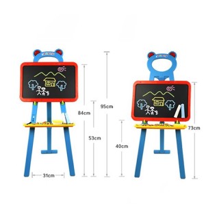 Παιδικός Μαγνητικός Πίνακας / Μαυροπίνακας με Τρίποδο και Αξεσουάρ ...