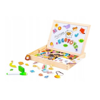 Παιδικός Μαγνητικός / Μαυροπίνακας Διπλής Όψης 2 σε 1 30 x 23 x 22 ... Παιδικός Μαγνητικός / Μαυροπίνακας Διπλής Όψης 2 σε 1 30 x 23 x 22 ...