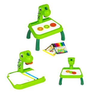 Παιδικός Προτζέκτορας Ζωγραφικής Δεινόσαυρος Χρώματος Πράσινο Multi...