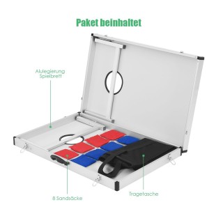Παιχνίδι με 2 Πίνακες και 8 Σακούλες Άμμου Costway SP37333