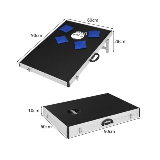 Παιχνίδι με 2 Πίνακες και 8 Σακούλες Άμμου Costway SP37333