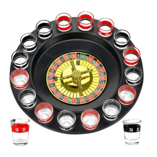 Παιχνίδι Ποτού Ρουλέτα με 16 Σφηνάκια Verk Group 5907451322451 Παιχνίδι Ποτού Ρουλέτα με 16 Σφηνάκια Verk Group 5907451322451