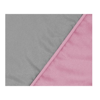 Πάπλωμα Διπλής Όψης Υπέρδιπλο 220 x 240 cm Χρώματος Γκρι / Ροζ Idom... Πάπλωμα Διπλής Όψης Υπέρδιπλο 220 x 240 cm Χρώματος Γκρι / Ροζ Idom...