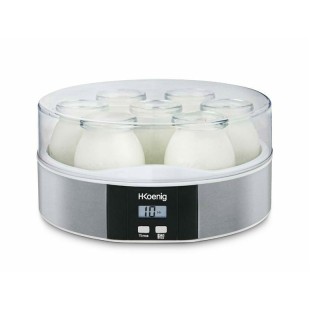 Παρασκευαστής Γιαουρτιού με 7 Γυάλινα Βάζα 15 W H.Koenig ELY70 Παρασκευαστής Γιαουρτιού με 7 Γυάλινα Βάζα 15 W H.Koenig ELY70