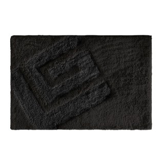 Πατάκι Μπάνιου 100% Βαμβάκι 55 x 85 cm Trivia Black Guy Laroche 112...