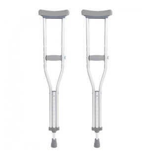 Πατερίτσες Αλουμινίου με Ρυθμιζόμενο Ύψος 112.5 - 140 cm 2 τμχ MWS1...